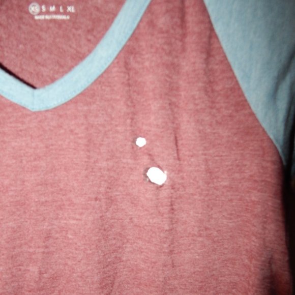 Maroon Baseball Tee - Picture 3 of 4